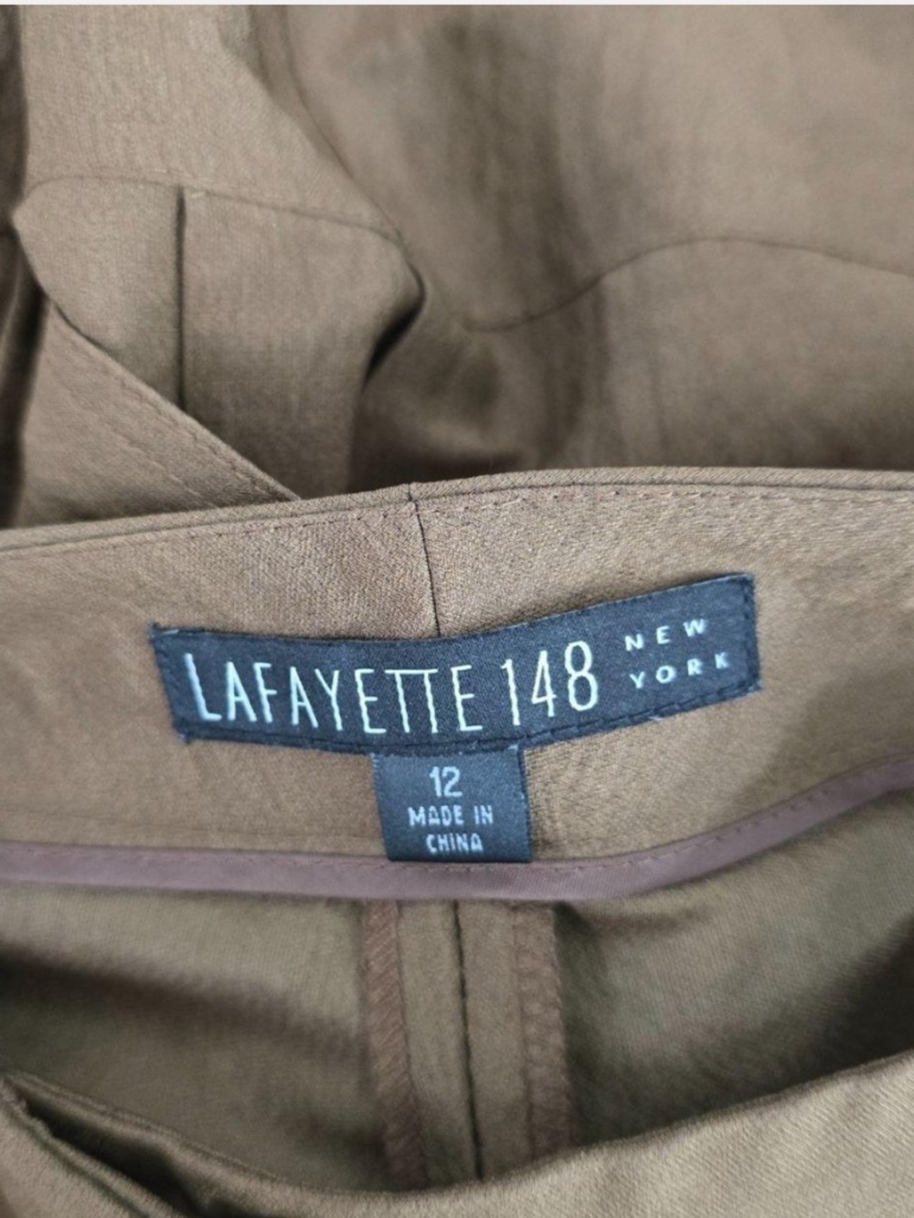 Lafayette 148 Wide leg summer trousers. High waist! - Picture 7 of 8